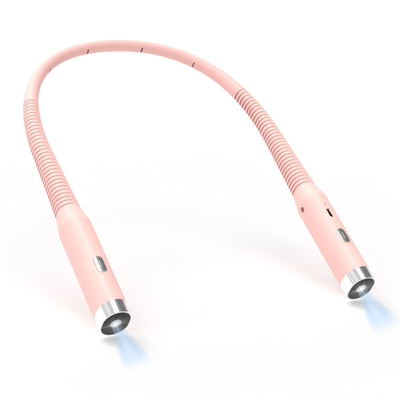 LED portátil flexible cuello colgante de carga de la luz del libro para la protección de los ojos y lectura