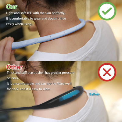 LED portátil flexible cuello colgante de carga de la luz del libro para la protección de los ojos y lectura