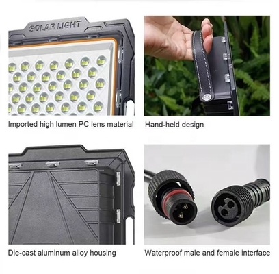 AC 165-265V Voltado de entrada Iluminación solar para jardín Conmutador de tiempo 30000 horas de vida útil