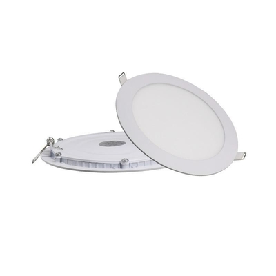 3 pulgadas 6w redondeado encasillado ultra delgado techo de aluminio LED paneles de luces con clasificación IP20