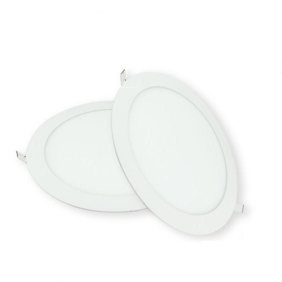 3 pulgadas 6w redondeado encasillado ultra delgado techo de aluminio LED paneles de luces con clasificación IP20