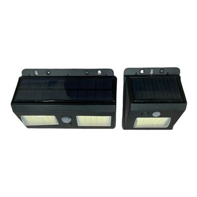 30000 horas de vida útil 400lm 0.5W / 1.5W / 3W LED sensor solar pared luz para jardín
