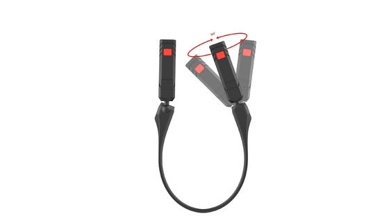 500LM Alta / Recargable LED luz de cuello con 6000K Temperatura de color Alerta de luz diurna