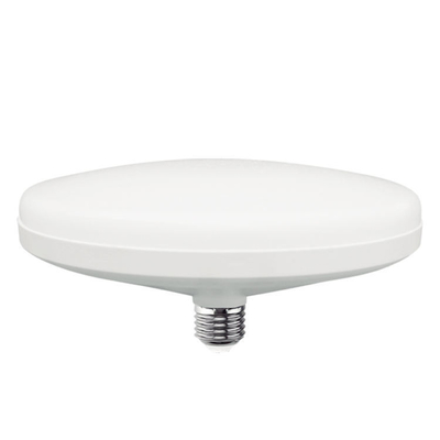 E27 Plástico de aluminio disipador de calor LED UFO lámpara de bombilla para una larga vida útil de 25000 horas