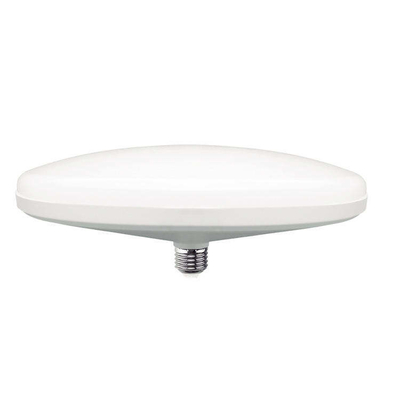 E27 Plástico de aluminio disipador de calor LED UFO lámpara de bombilla para una larga vida útil de 25000 horas