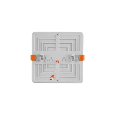 Casas de luz de panel de techo led cuadrado de 18w con CRI Ra 80 y material ecológico