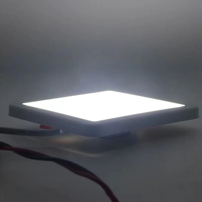 Luz de panel LED de alta eficiencia luminosa 3W-24W para montaje en recubrimiento/superficie en blanco