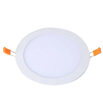Duración de vida 15000 AC 85-265V 6W 12W 18W 24W Ronda y cuadrada delgada luz de panel LED