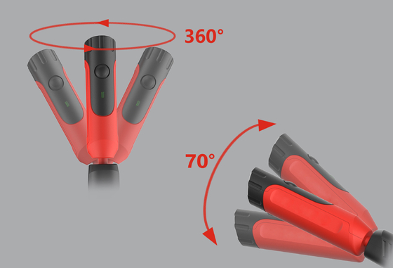 500/250LM Luz de cuello recargable de alto brillo para solución de trabajo LED portátil