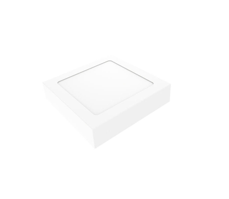 Panel de luz de montaje de superficie redonda LED desmontable 6w 9w 12w 16w 18w para LED de techo