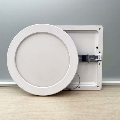 Lámparas de panel LED de amplia aplicación para 6w 12w 18w 24w Smd Cuadrada Superficie redonda montada