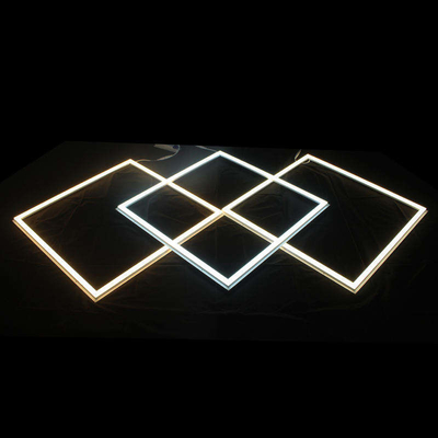 595*595*15 Tricolor Disminuible Ultra Slim Led Panel Flat Frame Temperatura de luz C -20 45