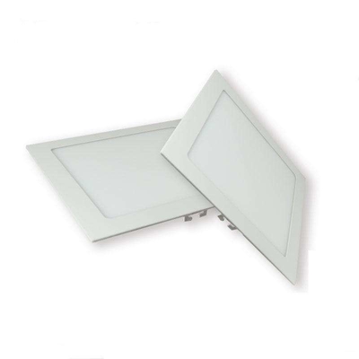 IP20 Calificado Aluminio Cuadrado 12 Watt Receso Panel de Luz Led Casilla para el rendimiento