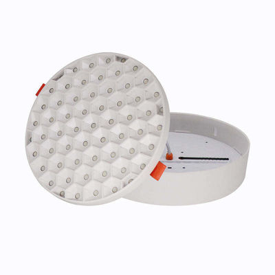 Fácil de instalar 9 Watt superficie redonda montada en el techo retroiluminado panel de luz LED IP22