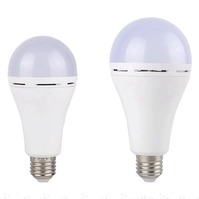 2024 9W 12W 15W 18W E27/B22 Batería de luz LED de emergencia 2 para iluminación interior