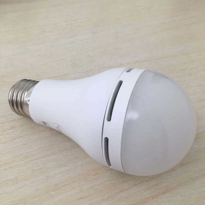 Lámpara de bombilla LED recargable de 7w E27 B22 para iluminación de emergencia en alerta de luz diurna de 6000K