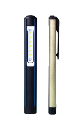 30000 horas de tiempo de trabajo Luz de trabajo de pluma LED brillante con clip USB recargable IP44