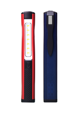 30000 horas de tiempo de trabajo Luz de trabajo de pluma LED brillante con clip USB recargable IP44