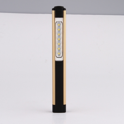 30000 horas de tiempo de trabajo Luz de trabajo de pluma LED brillante con clip USB recargable IP44