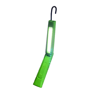 80lm/w 500lm LED portátil con batería recargable Luz de trabajo con soporte y cargador USB
