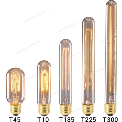 Lámpara de estilo retro 110v-220v Antigua lámpara incandescente St64 St58 E26 E27 B22 25w 40w 60w