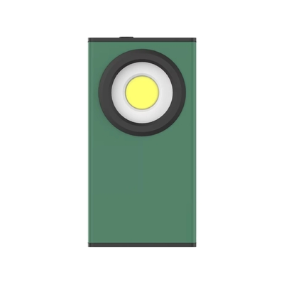 Luz de inspección de trabajo LED magnética portátil impermeable con soporte atenuable