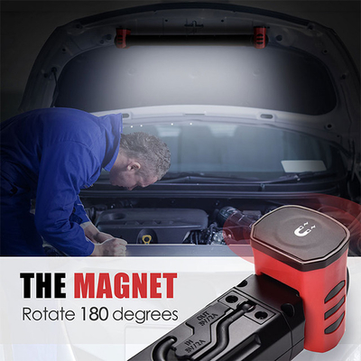 80lm/w 2700K/3500K/4000K/6500K Luces de trabajo de inspección LED magnética portátil de 2500lm para exteriores
