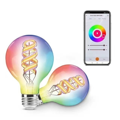 Control inalámbrico TUYA APP Interior Smart LED Bulb Disminución de la luz RGB Fuente CRI Ra 80-90