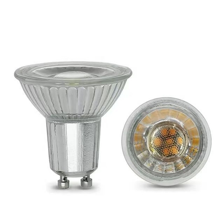 4W5W6W SMD2835 2200K a 2700K 36 grados GU10 luz LED de punto con eficiencia de 100lm / w