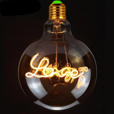 4W Serie G80/95 bombilla de incandescencia LED atenuable con 30000 horas de trabajo y 220V-240V de voltaje