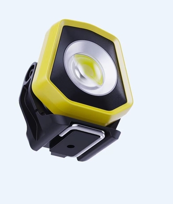 Taller Super Brillante 5w Luz de trabajo LED con base magnética y pantalla de electricidad