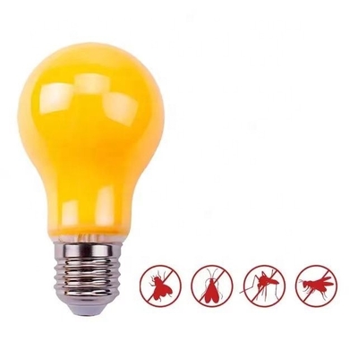 Iluminación repelente de insectos bombilla LED 530-590nm para voltaje de entrada AC 120/230V Mantenga alejados a los insectos