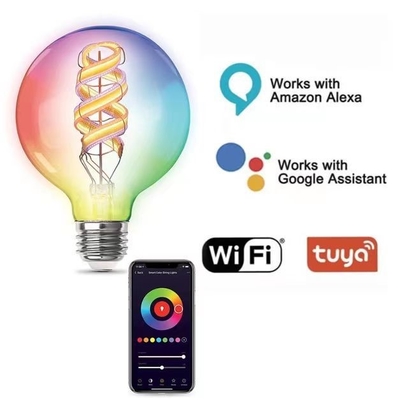 2200K-6500K Bulbo de filamento que cambia de color con Bluetooth inalámbrico y control TUYA APP