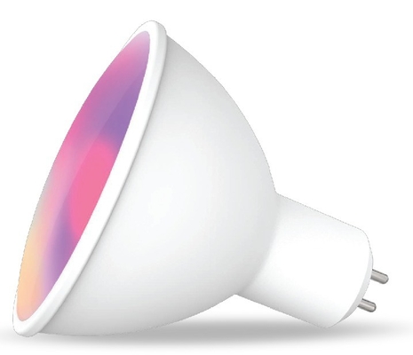 Lamparitas inteligentes Gu10 controladas por aplicación con eficiencia luminosa de 85lm/w