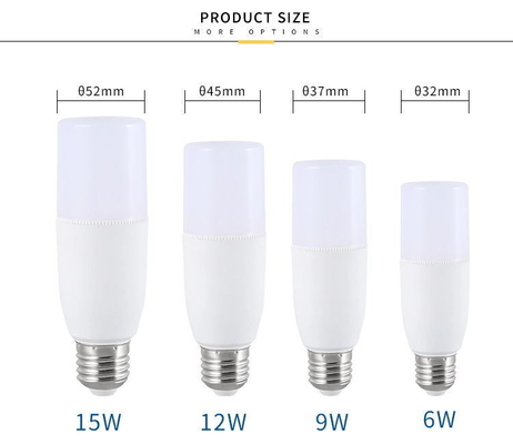 E27 PLC G24 5W 7W 9W 15W LED Stick T Bulb 3000K/4000K/6500K con 1400lm y CRI alto