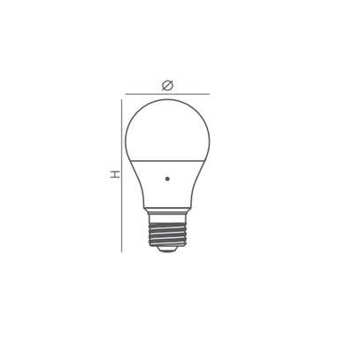 Diseño de iluminación y circuitos DC12V 2W 4W 5W A60 bombilla solar LED con base E27/B22