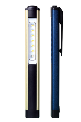OEM LED Torch Light Pen Light con brillo SMD y pantalla LCD de electricidad