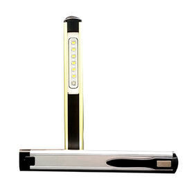 OEM LED Torch Light Pen Light con brillo SMD y pantalla LCD de electricidad