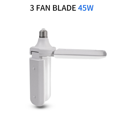 45W/60W LED 3/4 lámpara de ventilador LED plegable para el estilo Morden y 15000 vida útil
