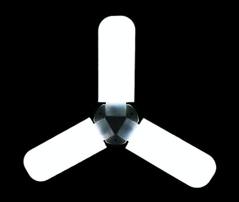 45W/60W LED 3/4 lámpara de ventilador LED plegable para el estilo Morden y 15000 vida útil
