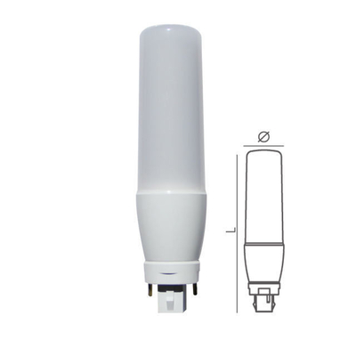 Luz de alta potencia de 12w LED E27 B22 G24 16w CFL de reemplazo con 25000 horas de trabajo