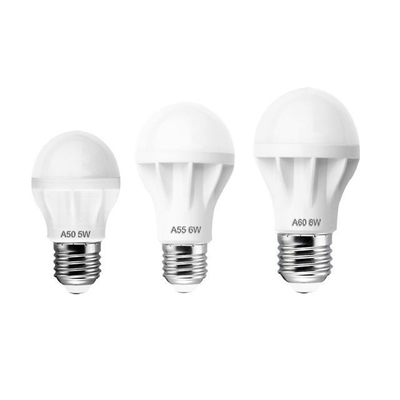 Bulbo LED interior 5w 7w Pleno plástico con diseño de palo y fuente de luz LED sin complicaciones
