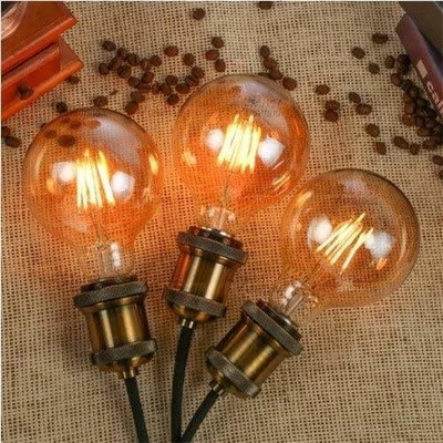 Tipo de base G80 2W 2200K bombillas de incandescencia LED para iluminación duradera y de ahorro de energía