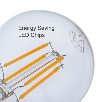 ETL C35 E11 Globo LED de lámpara de filamento 4W 120C Disminuible para diseño de iluminación y circuitos