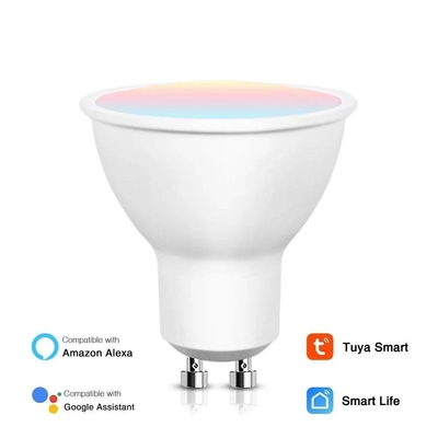 Gu10/MR16 con control de voz Wifi inteligente con luz LED de 30000 horas de trabajo