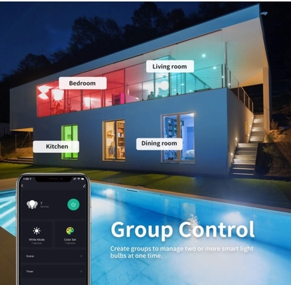 Gu10/MR16 con control de voz Wifi inteligente con luz LED de 30000 horas de trabajo