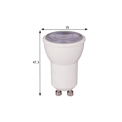 Fuente de luz LED para el hogar MR11 GU10 4W 35mm Dia Spot Light 36D Ángulo del haz 12V/85-240V