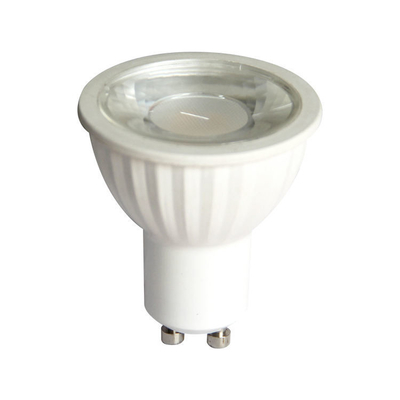 Lámparas reflectoras LED de aluminio de plástico GU10 para iluminación interior blanca