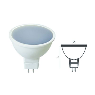 Alta potencia 7w Gu5.3 Led Mr16 220v Downlight Spot 120 grados para diseño moderno y venta