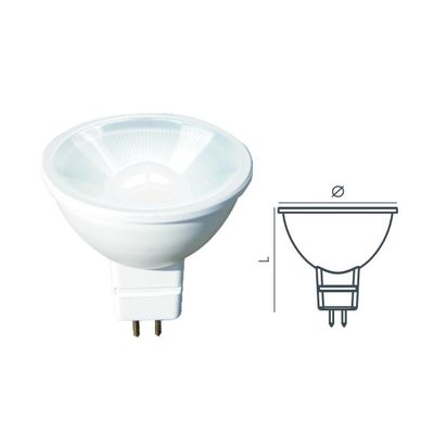 Alta potencia 7w Gu5.3 Led Mr16 220v Downlight Spot 120 grados para diseño moderno y venta